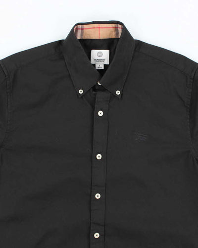 Vintage Y2K Burberry Nova Check Collar Long Sleeve Shirt - L