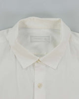 Vintage 2000's Prada Plain White Long Sleeve Shirt - L