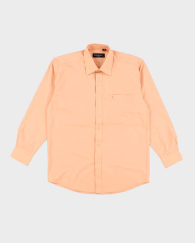 Vintage 90's Yves Saint Laurent Plain Long Sleeve Shirt - L