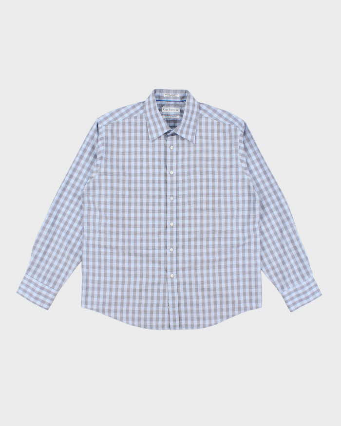 Vintage Guy Laroche Oversized Long Sleeve Flannel Shirt - XL