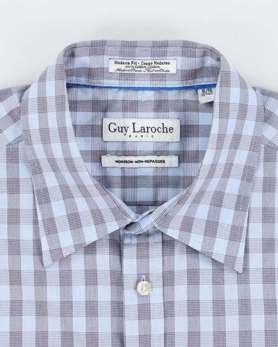 Vintage Guy Laroche Oversized Long Sleeve Flannel Shirt - XL