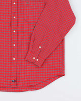 Vintage Y2K Tommy Hilfiger Oversized Patterned Flannel Shirt - XL