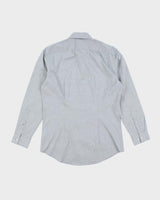Vintage DKNY Plain Slim Fit Long Sleeve Shirt - S