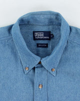 Vintage 2000's Ralph Lauren Medium Wash Long Sleeve Denim Shirt - L