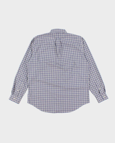 Vintage Y2K Ralph Lauren Oversized Patterned Long Sleeve Shirt - L