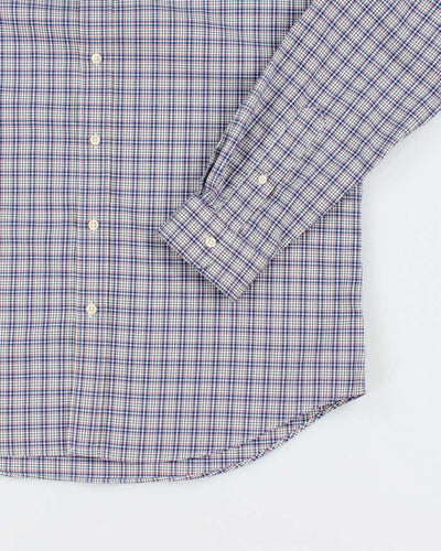 Vintage Y2K Ralph Lauren Oversized Patterned Long Sleeve Shirt - L