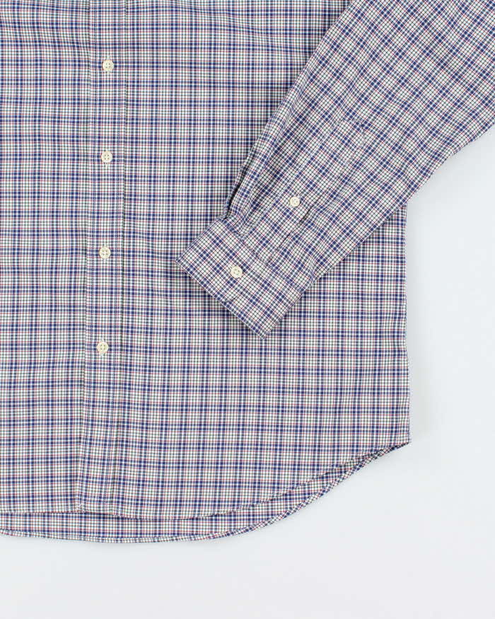 Vintage Y2K Ralph Lauren Oversized Patterned Long Sleeve Shirt - L