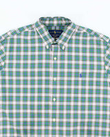 Vintage Y2K Ralph Lauren Oversized Patterned Long Sleeve Shirt - XL