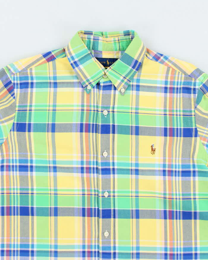 Vintage 2000's Ralph Lauren Long Sleeve Patterned Shirt - M