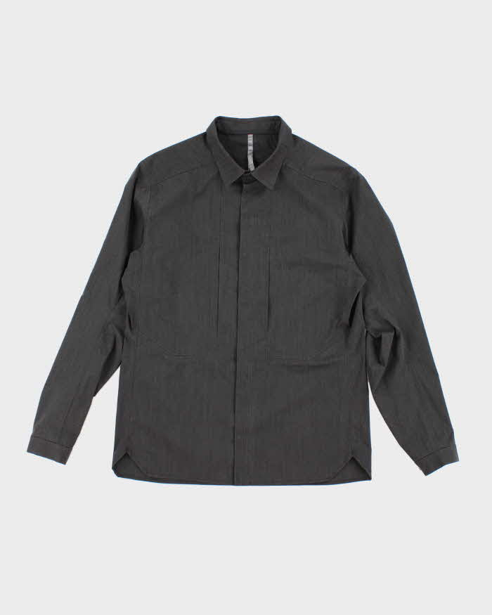 Arc'teryx Veliance Plain Snap Button Utility Shirt - M
