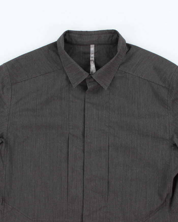 Arc'teryx Veliance Plain Snap Button Utility Shirt - M