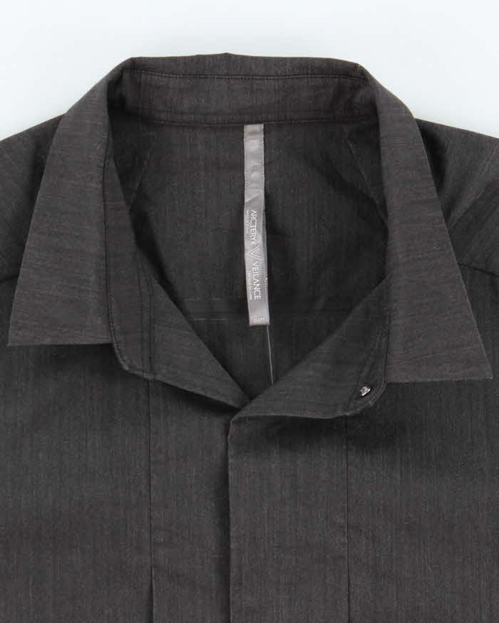 Arc'teryx Veliance Plain Snap Button Utility Shirt - M