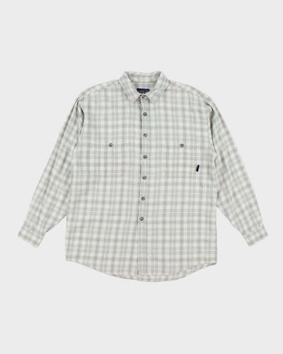 Vintage Patagonia Loose Fit Long Sleeve Flannel Shirt - M