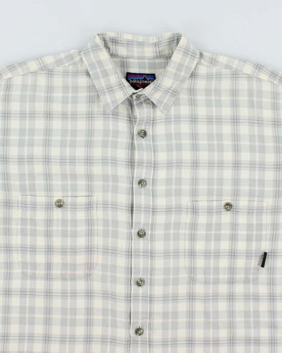 Vintage Patagonia Loose Fit Long Sleeve Flannel Shirt - M