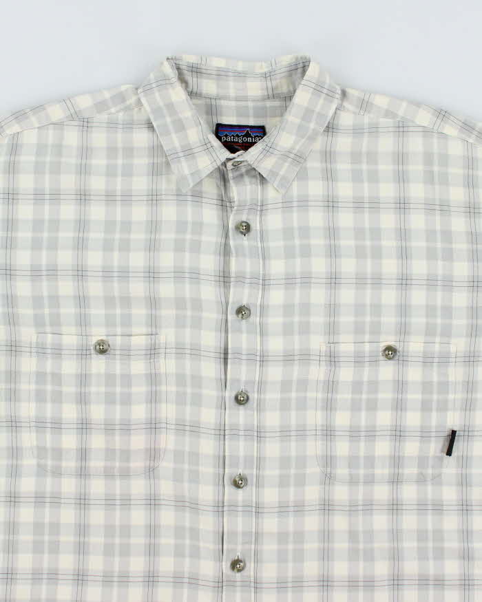 Vintage Patagonia Loose Fit Long Sleeve Flannel Shirt - M