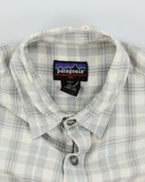 Vintage Patagonia Loose Fit Long Sleeve Flannel Shirt - M