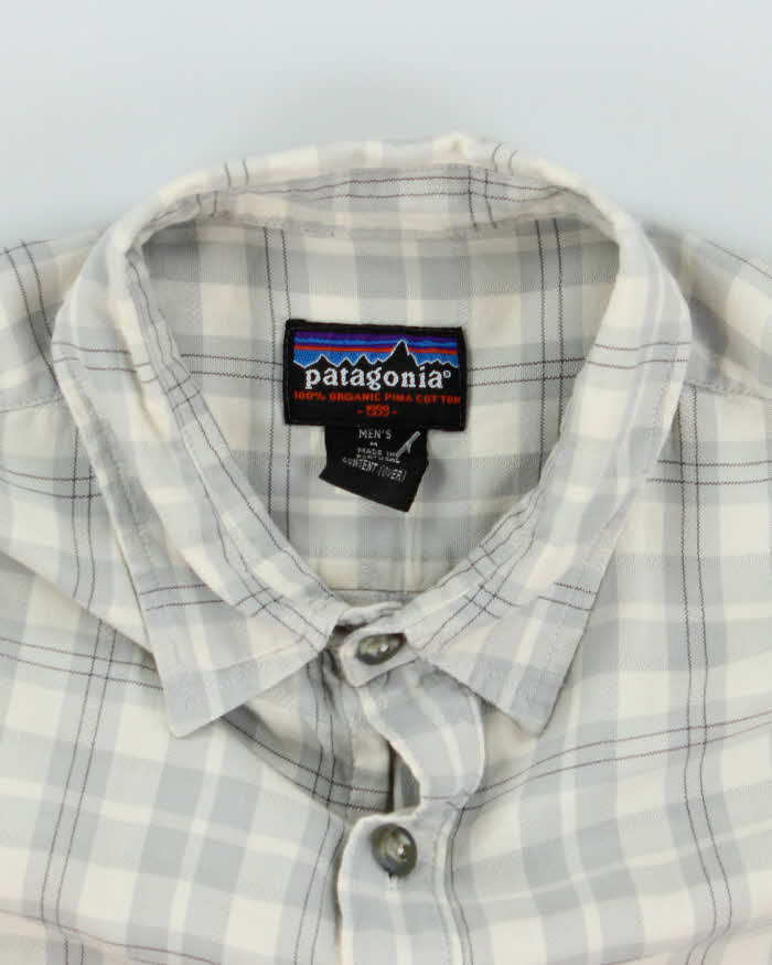 Vintage Patagonia Loose Fit Long Sleeve Flannel Shirt - M