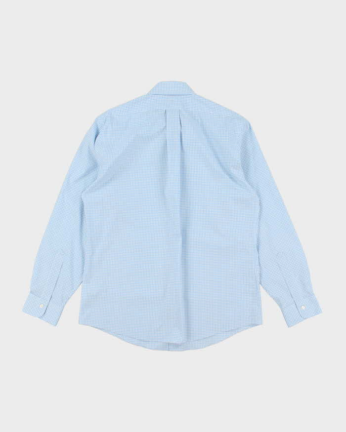 The Brooks Brothers Blue Gingham Shirt - L