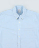 The Brooks Brothers Blue Gingham Shirt - L