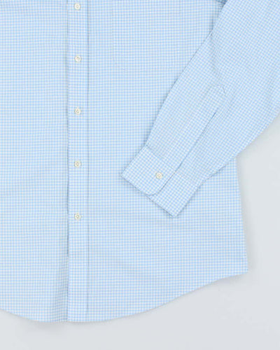 The Brooks Brothers Blue Gingham Shirt - L