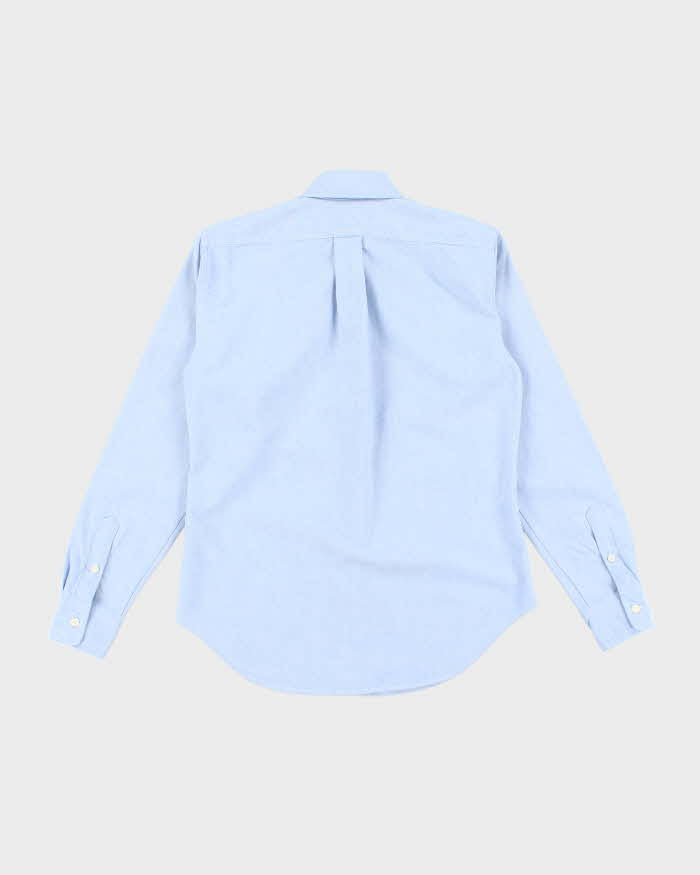 Ralph Lauren Plain Blue Long Sleeve Shirt - XS