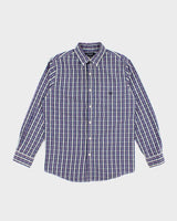 Chaps Check Long Sleeve Shirt - M