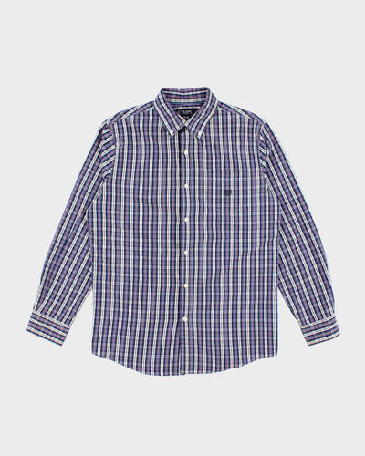 Chaps Check Long Sleeve Shirt - M
