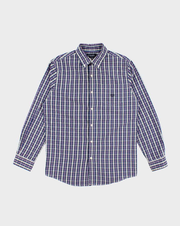 Chaps Check Long Sleeve Shirt - M