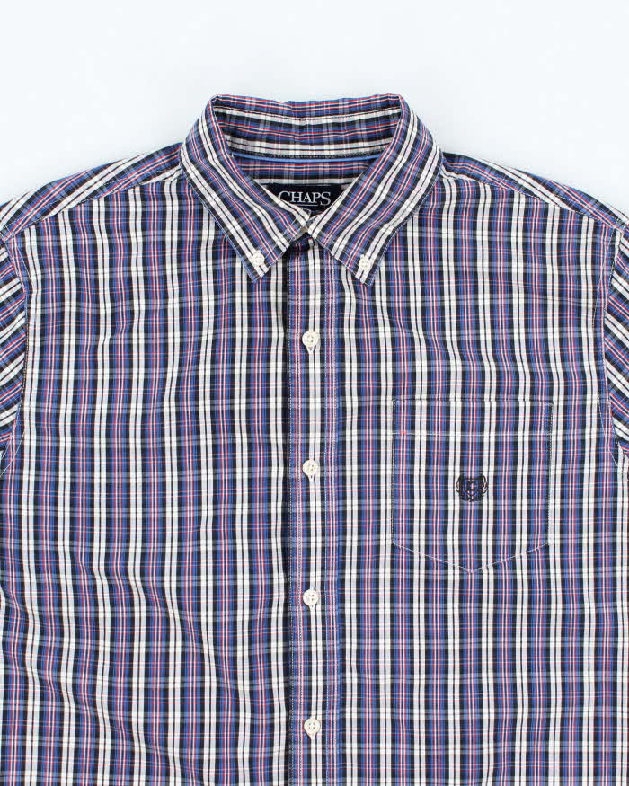 Chaps Check Long Sleeve Shirt - M