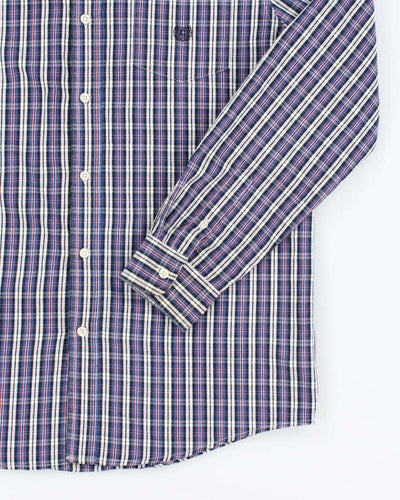 Chaps Check Long Sleeve Shirt - M