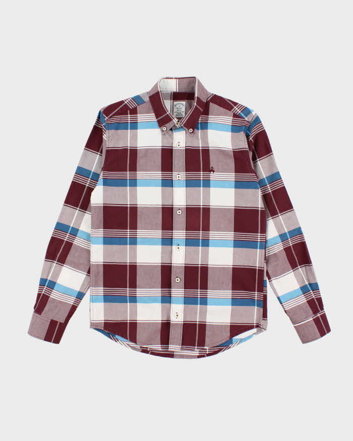Brooks Brothers Check Long Sleeve Shirt - M