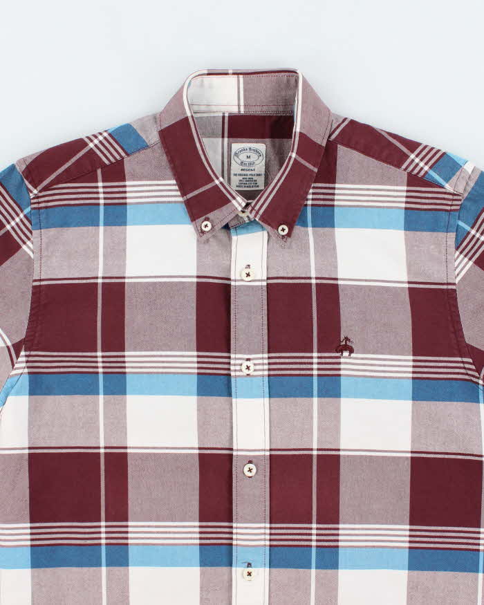 Brooks Brothers Check Long Sleeve Shirt - M