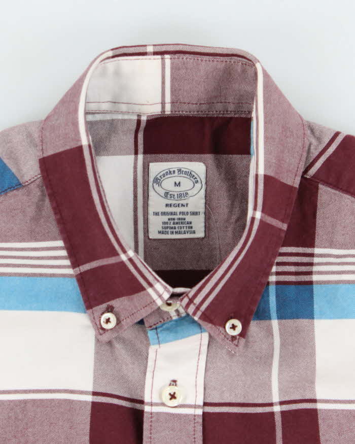 Brooks Brothers Check Long Sleeve Shirt - M