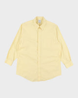 Brooks Brother Yellow Long Sleeve Shirt - XXL