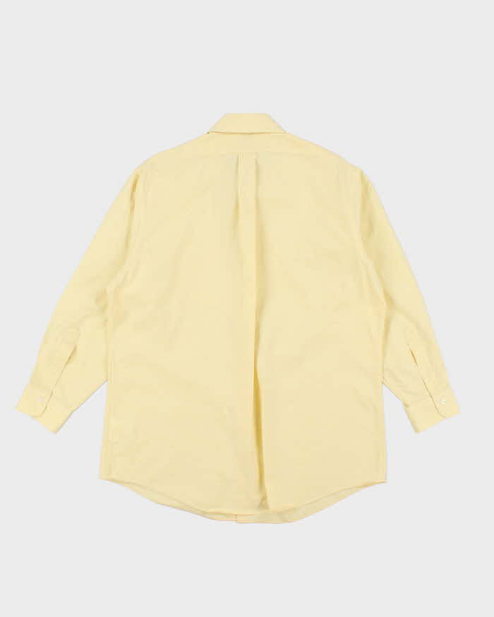 Brooks Brother Yellow Long Sleeve Shirt - XXL