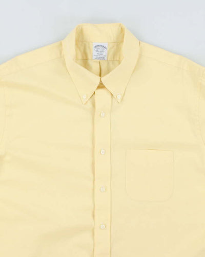 Brooks Brother Yellow Long Sleeve Shirt - XXL