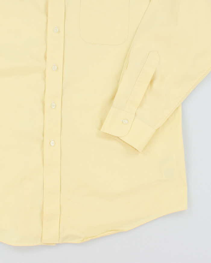 Brooks Brother Yellow Long Sleeve Shirt - XXL