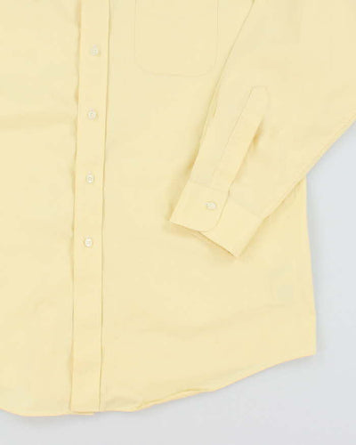 Brooks Brother Yellow Long Sleeve Shirt - XXL