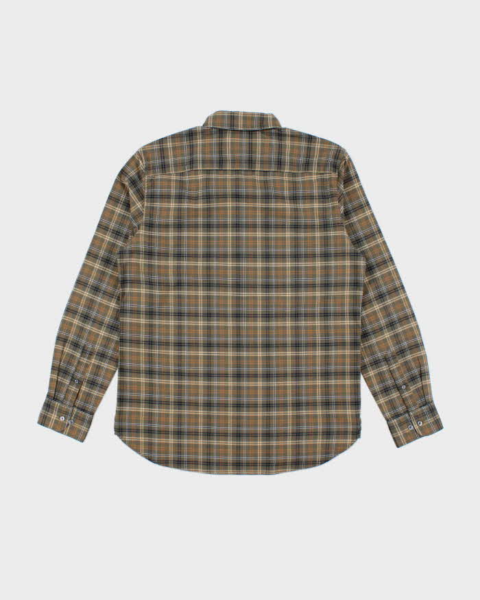 00s Tommy Hilfiger Deadstock Check Long Sleeve Shirt - M