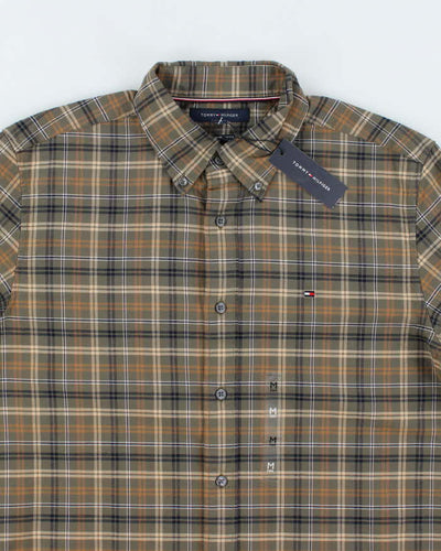 00s Tommy Hilfiger Deadstock Check Long Sleeve Shirt - M