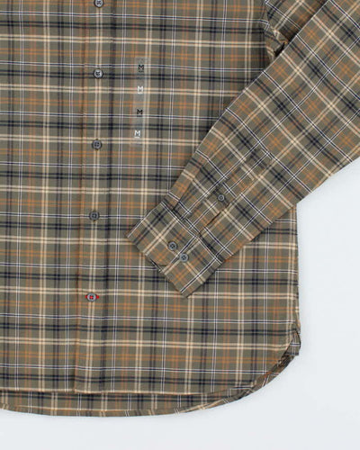 00s Tommy Hilfiger Deadstock Check Long Sleeve Shirt - M