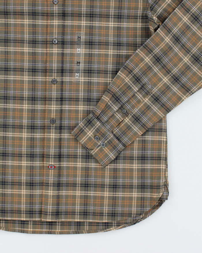 00s Tommy Hilfiger Deadstock Check Long Sleeve Shirt - M