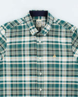 Brooks Brothers Green Check Long Sleeve Shirt - M