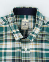 Brooks Brothers Green Check Long Sleeve Shirt - M