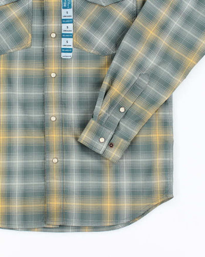 Carhartt Deadstock Check Long Sleeve Shirt - S