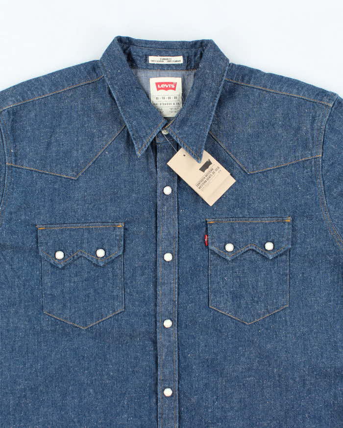 Levi's Deadstock Denim Western Shirt - XL