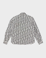 Alife All Over Print Heavyweight Long Sleeve Graphic Print Shirt - M