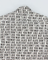 Alife All Over Print Heavyweight Long Sleeve Graphic Print Shirt - M
