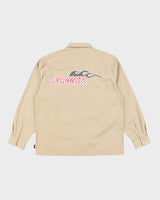 Vintage 2000's Nascar Racing Oversized Snap Button Long Sleeve Shirt - XL