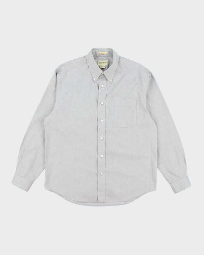 Vintage 2000's Eddie Bauer Wrinkle Resistant Plain Shirt - M